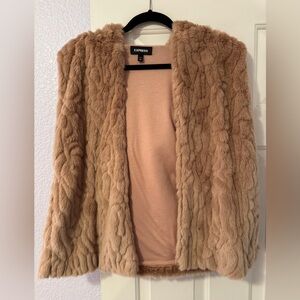 Light Rose Fur Vest